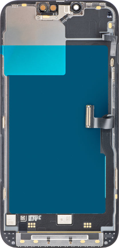 Touchscreen Display Apple iPhone 13 Pro, mit Rahmen, Schwarz, Service Pack 661-21993