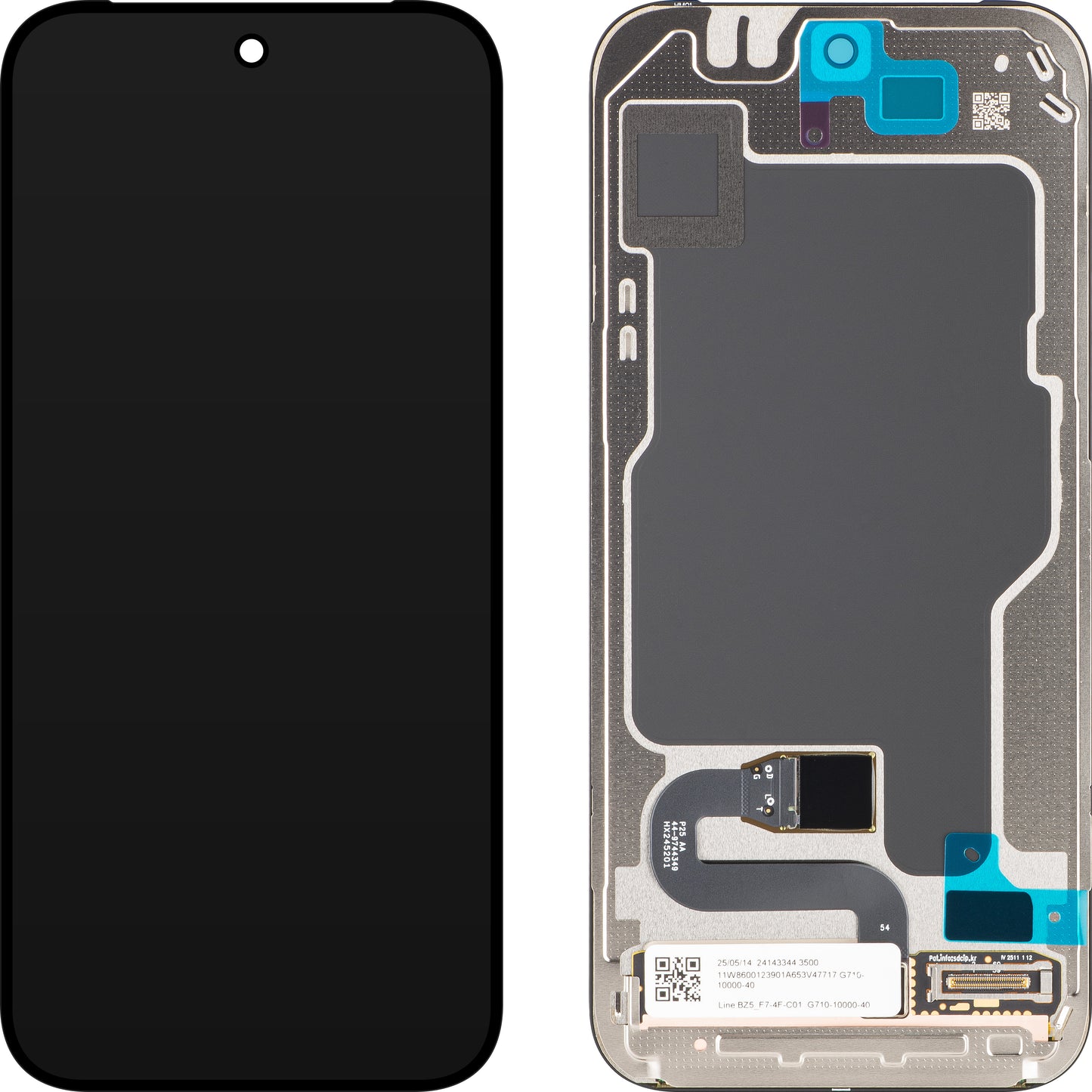 Display mit Touchscreen Google Pixel 10 Pro, Service Pack G949-01418-00