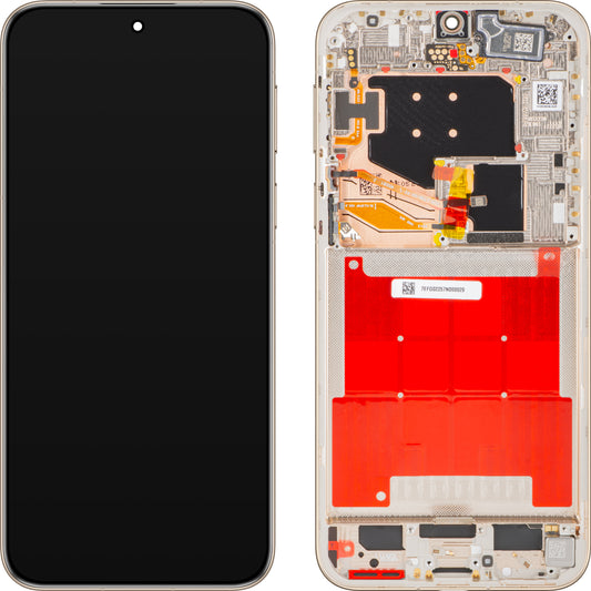 Huawei Pura 80 Ultra Display with Touchscreen, Frame, Gold (Prestige Gold), Service Pack 02357EFG