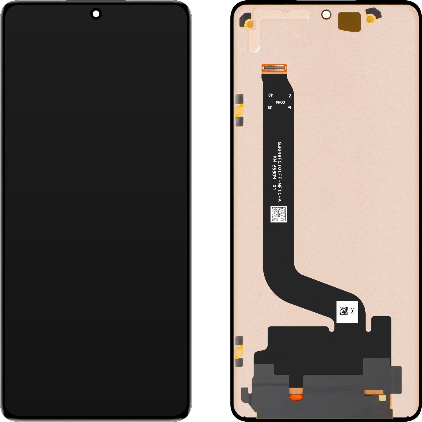 Huawei Mate X7 Display with Touchscreen, Sub Outer, Service Pack 02357HPV