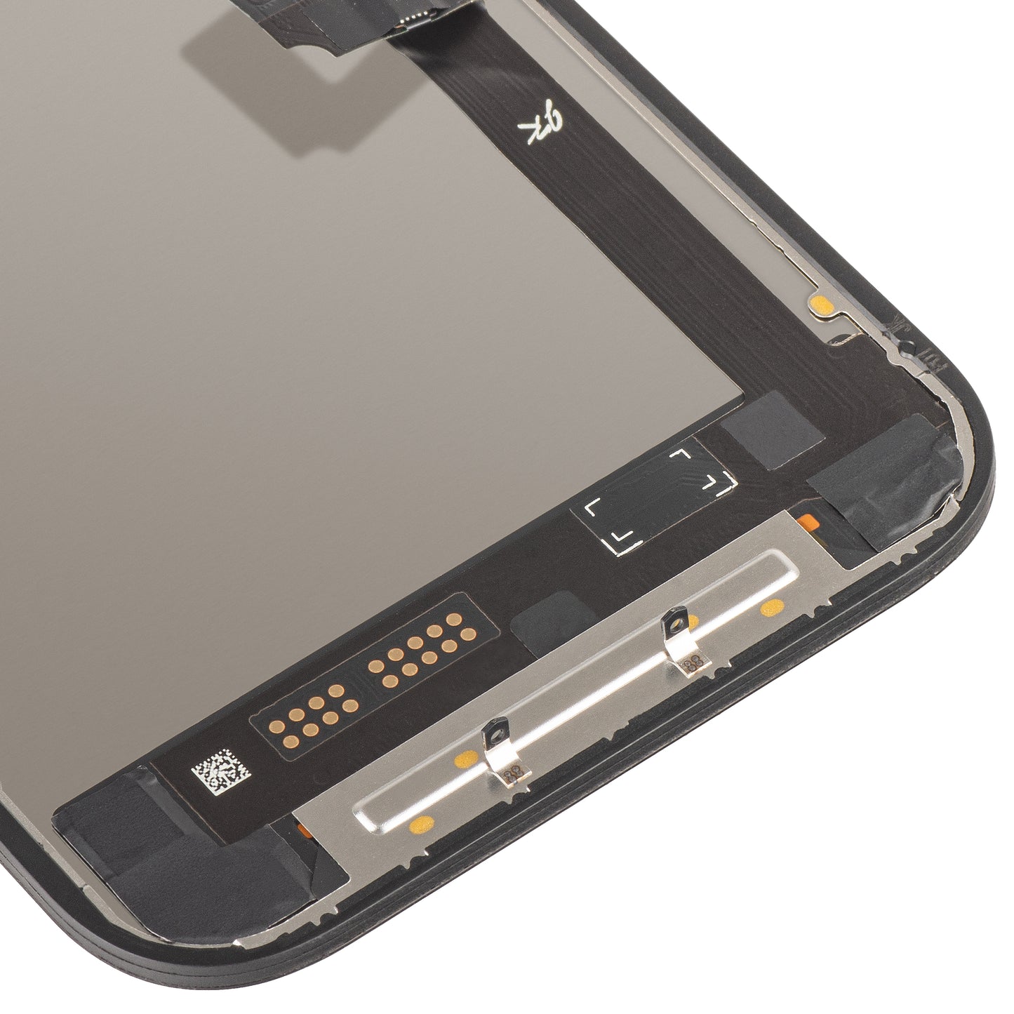 JK Touchscreen Display for Apple iPhone 17, with Frame, In-Cell LCD Version IC Movable, Black