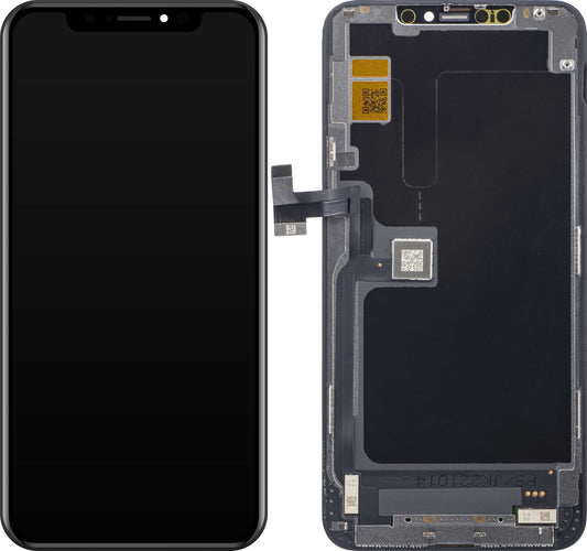 JK Touchscreen Display für Apple iPhone 11 Pro Max, mit Rahmen, In-Cell LCD Version, Schwarz