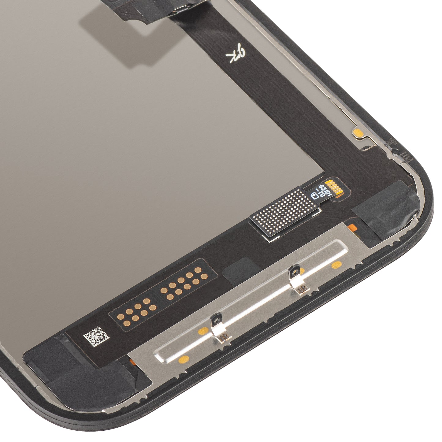JK Touchscreen Display for Apple iPhone 17, with Frame, In-Cell LCD Version IC Movable, Black