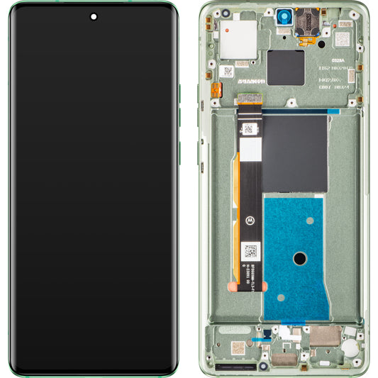 Display mit Touchscreen Motorola Edge 40, mit Rahmen, Grün (Nebula Green), Service Pack 5D68C22672