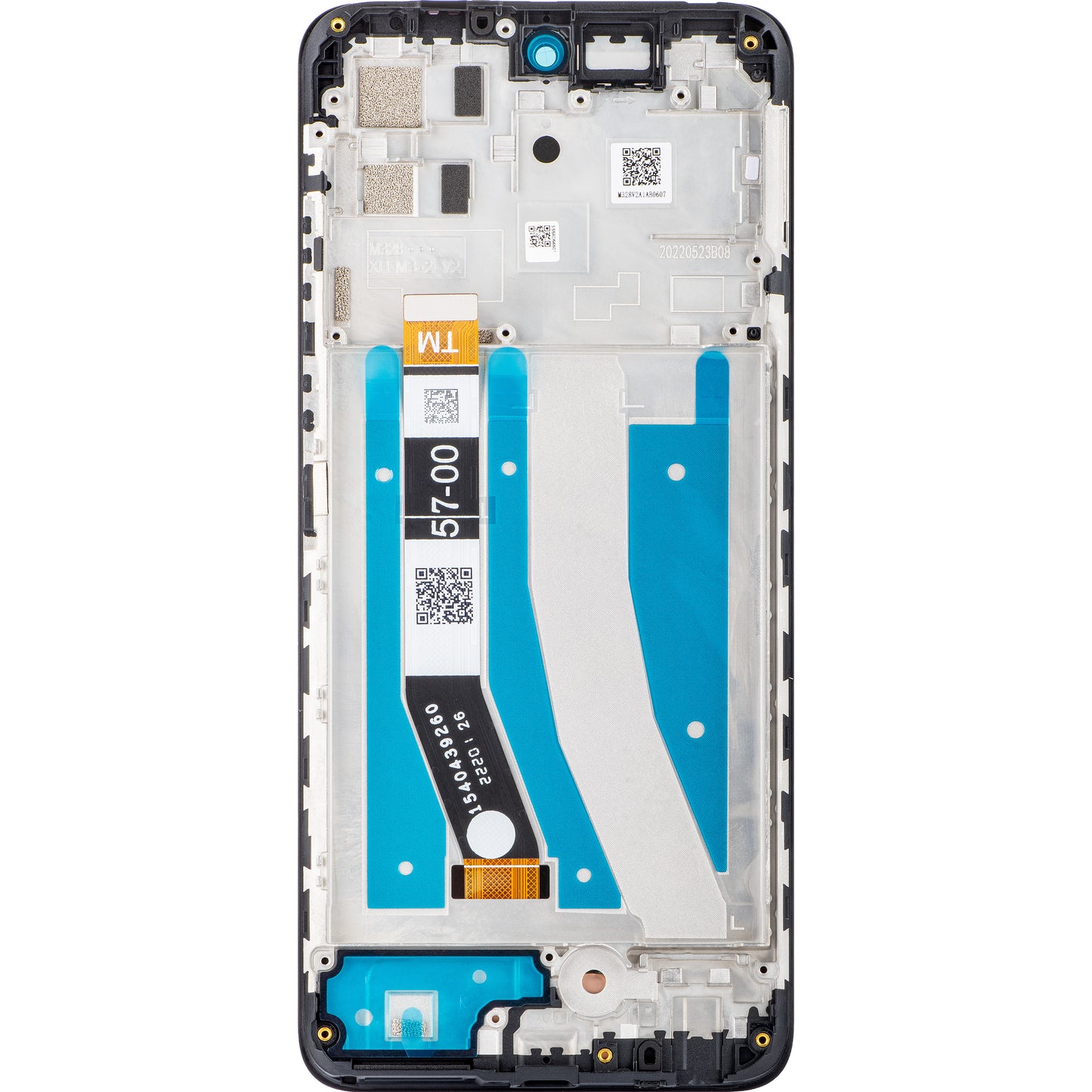 Touchscreen-Display Motorola Moto G32, mit Rahmen, Grau (Mineral Grey), Swap 5D68C21151