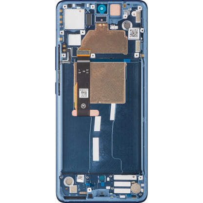 Display mit Touchscreen Motorola Edge 30 Fusion, mit Rahmen, Blau (Neptune Blue), Service Pack 5D68C21538