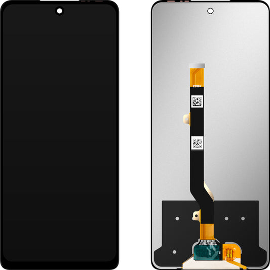Display mit Touchscreen MP kompatibel mit Tecno Spark 20 Pro
