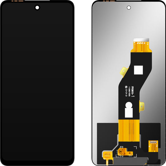 Display mit MP Touchscreen kompatibel mit Tecno Pop 8 / Spark 20 / Spark 20C / Spark Go 2024