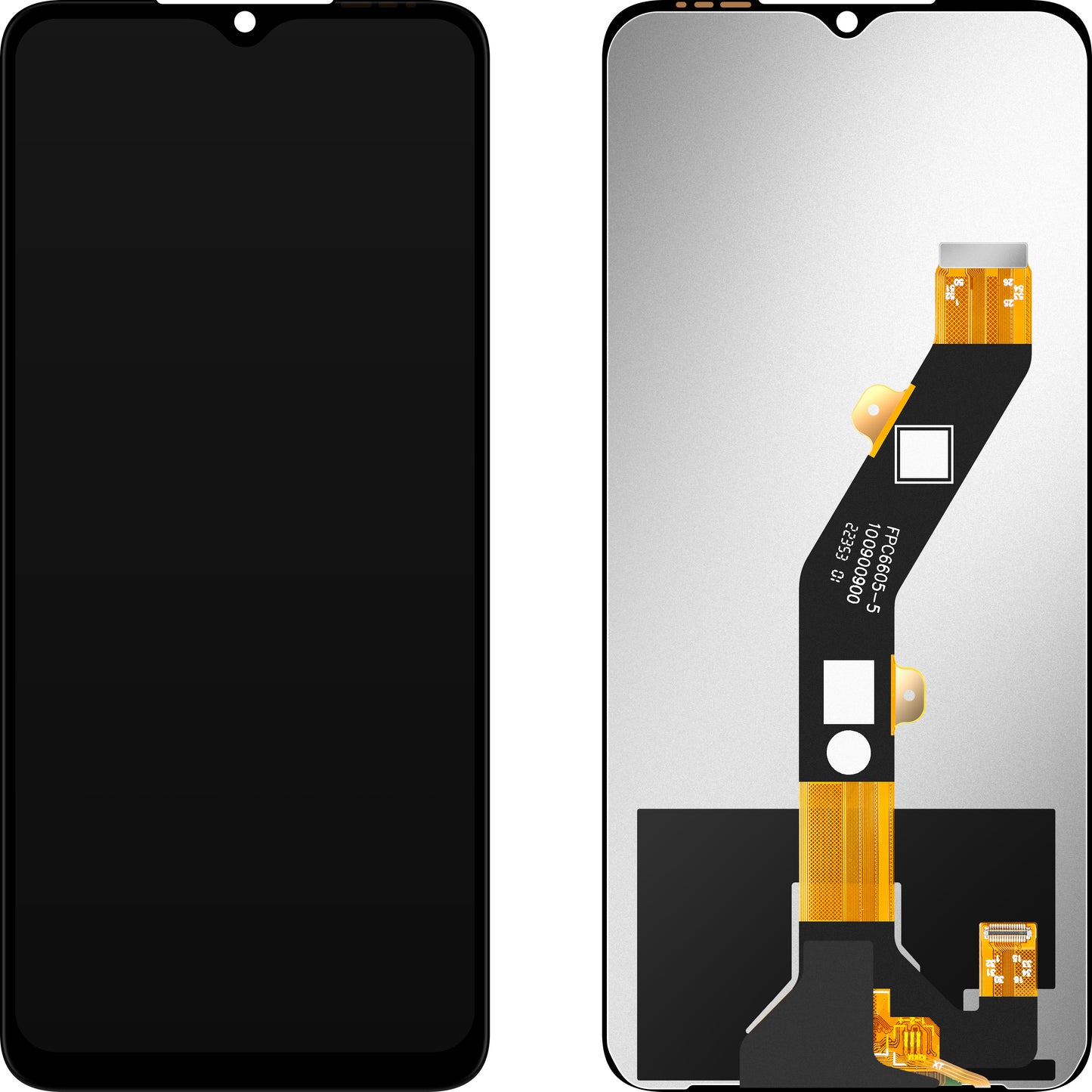 Display mit Touchscreen MP kompatibel mit itel A60 / P40