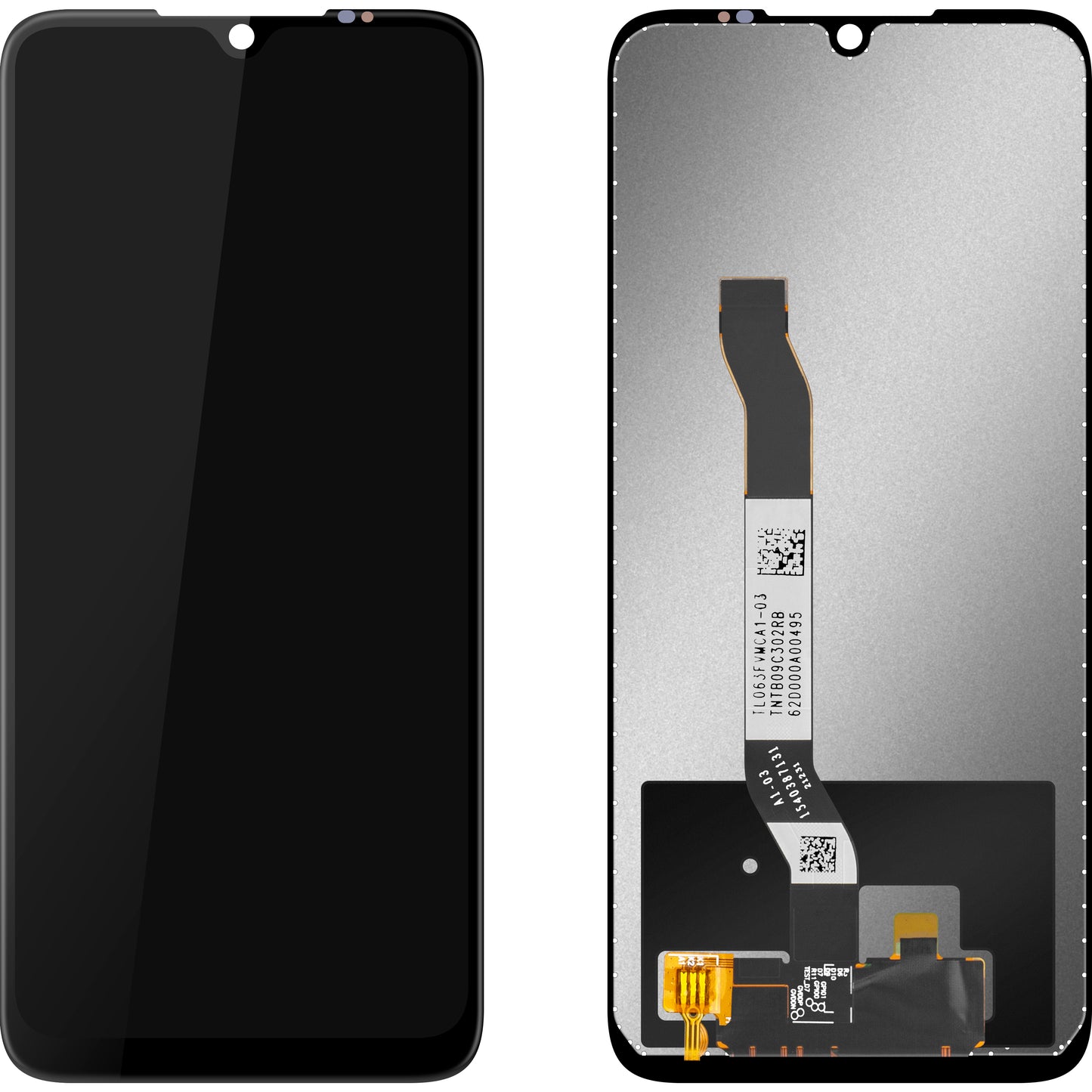 Display mit Touchscreen MP kompatibel mit Xiaomi Redmi Note 8T