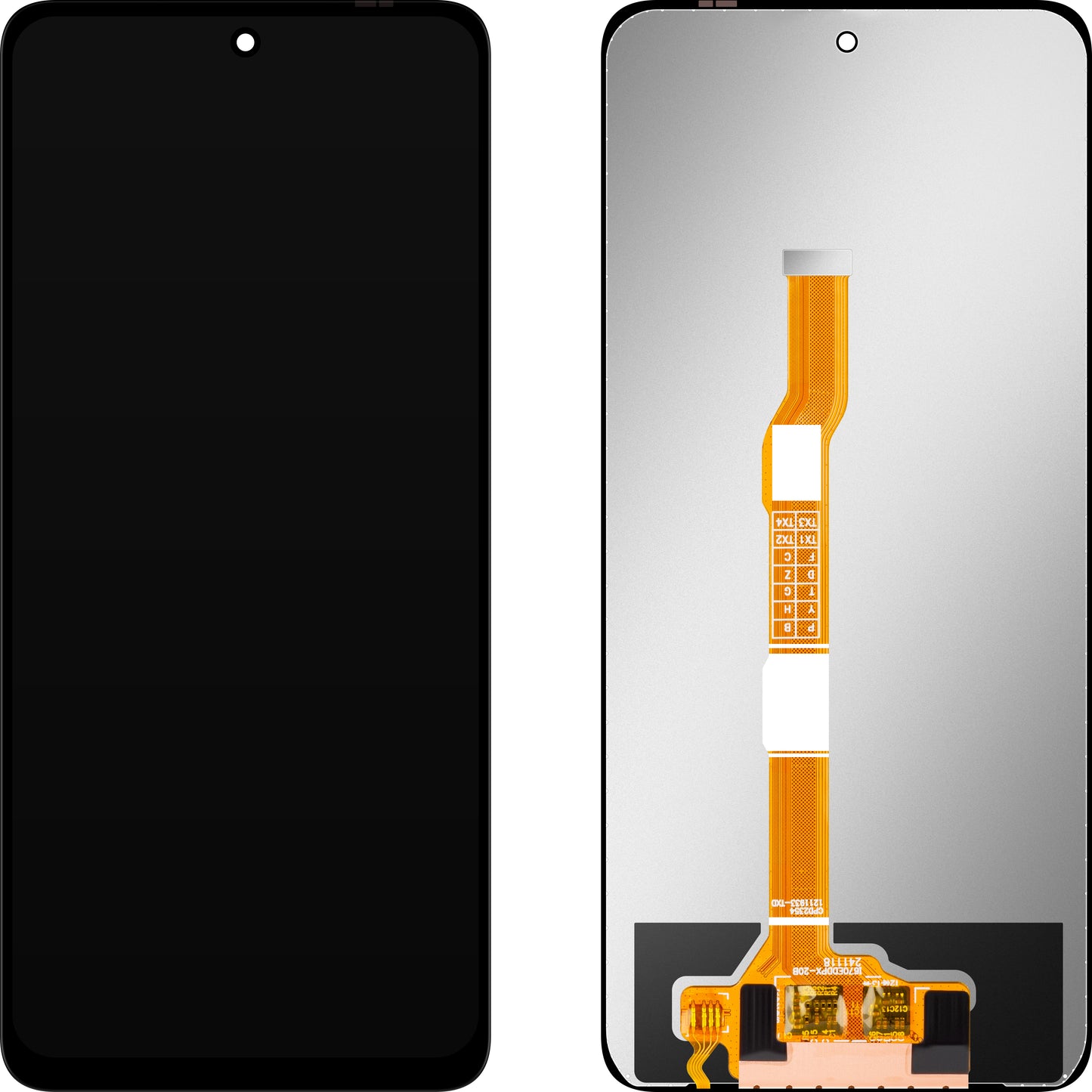 Display mit Touchscreen MP kompatibel mit vivo Y28 4G