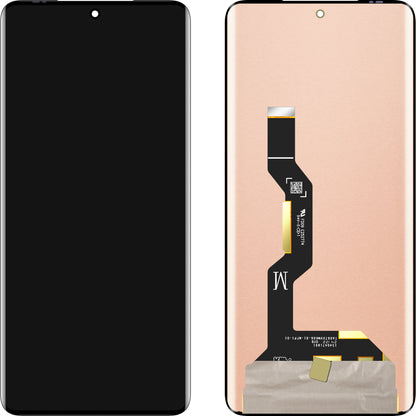 Display mit Touchscreen MP kompatibel mit Motorola Edge 50 / Edge 50 Pro, OLED-Version