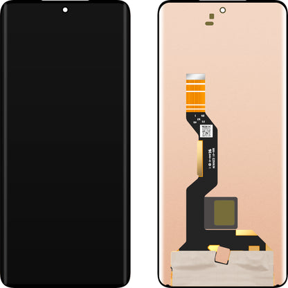 Display mit Touchscreen MP kompatibel mit Motorola Edge 50 Ultra