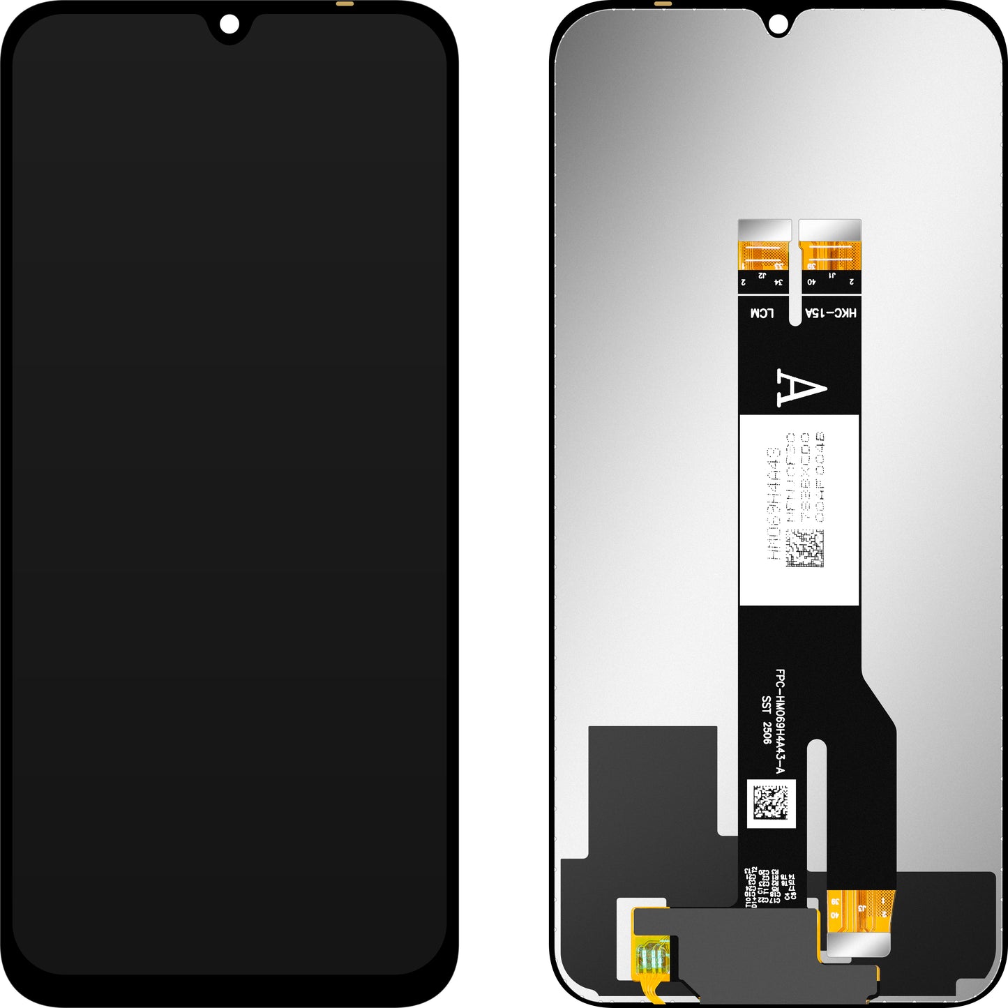 Display mit Touchscreen MP kompatibel mit Xiaomi Poco C85 4G / Redmi 15C 4G