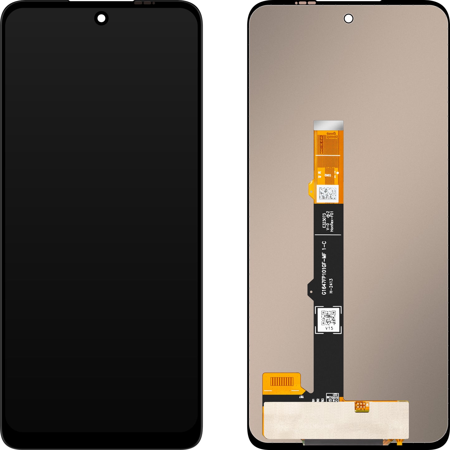 Display mit Touchscreen MP kompatibel mit Motorola Moto G42