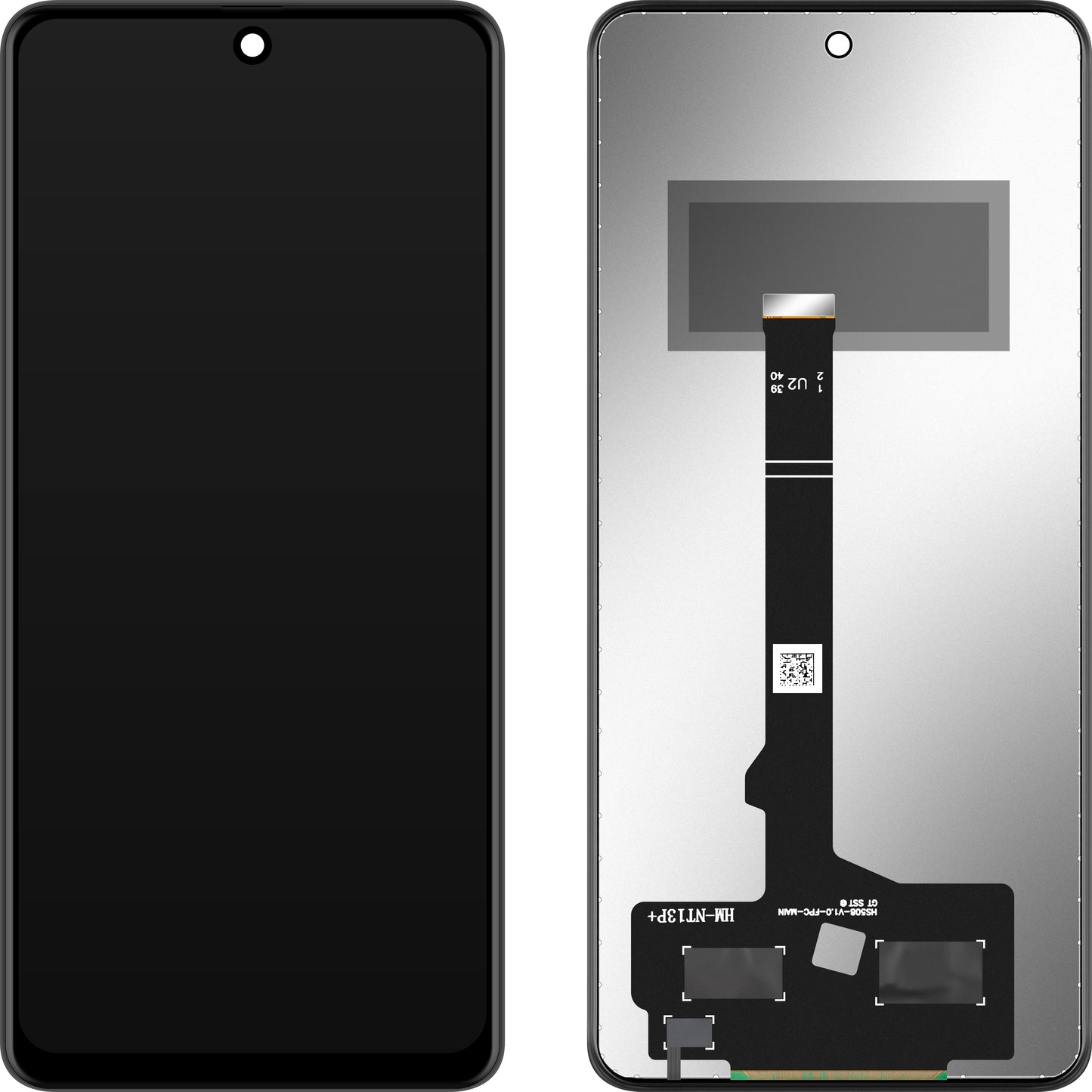 Display mit Touchscreen MP kompatibel mit Xiaomi Redmi Note 14 Pro 5G / Note 14 Pro+ 5G