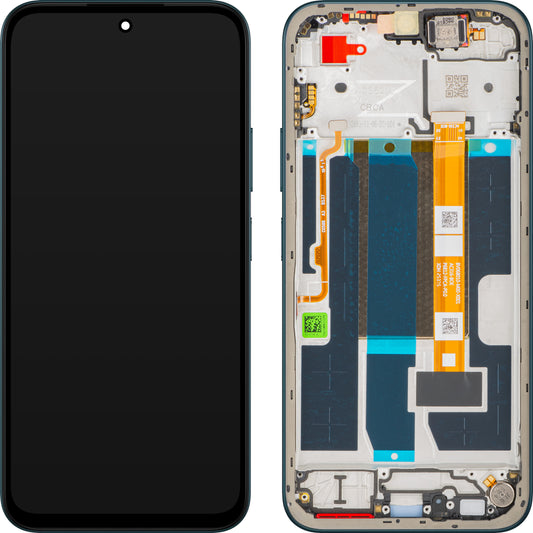 Display mit Touchscreen Oppo A6, mit Rahmen, Blau (Sapphire Blue), Service Pack 621029000758