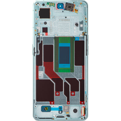 Display mit Touchscreen Oppo Reno8 Pro+ / Reno8 Pro, mit Rahmen, Grün, Service Pack 4130264