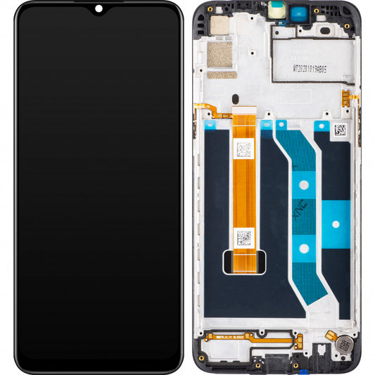 Display mit Touchscreen Realme 6i, mit Rahmen, Schwarz, Swap 4903584