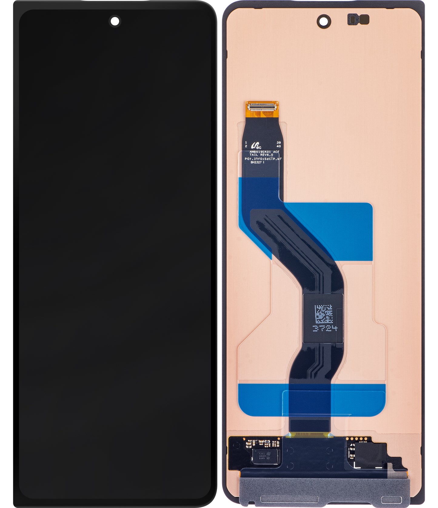 Display mit Touchscreen Samsung Galaxy Z Fold5 F946, Sub Outer, Service Pack GH82-31849A