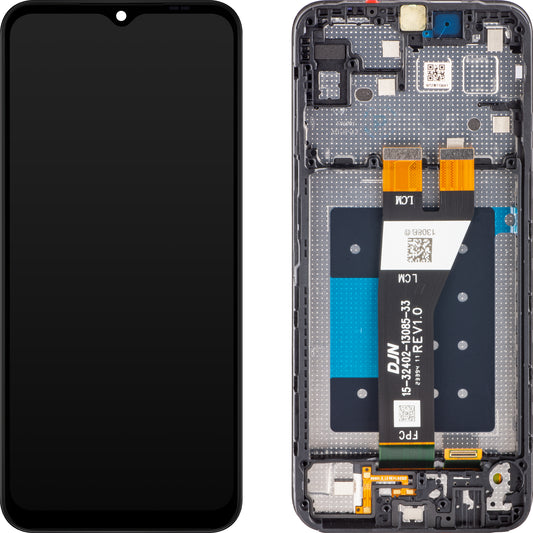 Samsung Galaxy A14 5G A146 Touchscreen-Display mit Rahmen, Europa-Version, Schwarz, Neuversiegelt GH81-23315A