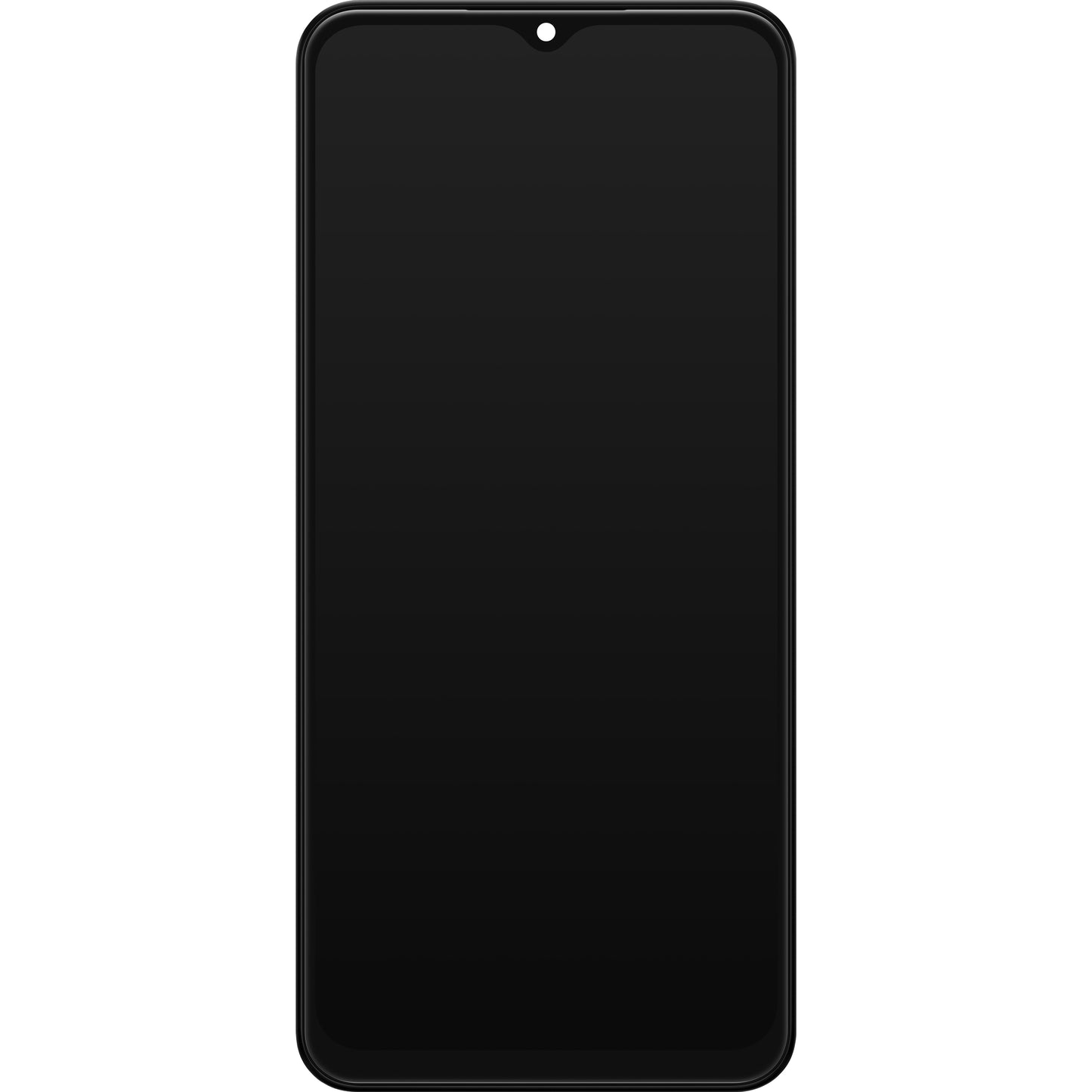 Samsung Galaxy A13 A135 Touchscreen-Display mit Rahmen, Schwarz, Wiederaufbereitet GH82-28508A