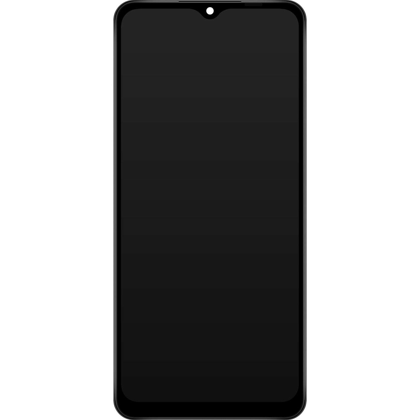 Samsung Galaxy A12 Nacho A127 Touchscreen Display, with Frame, Black, Refurbished GH82-26486A