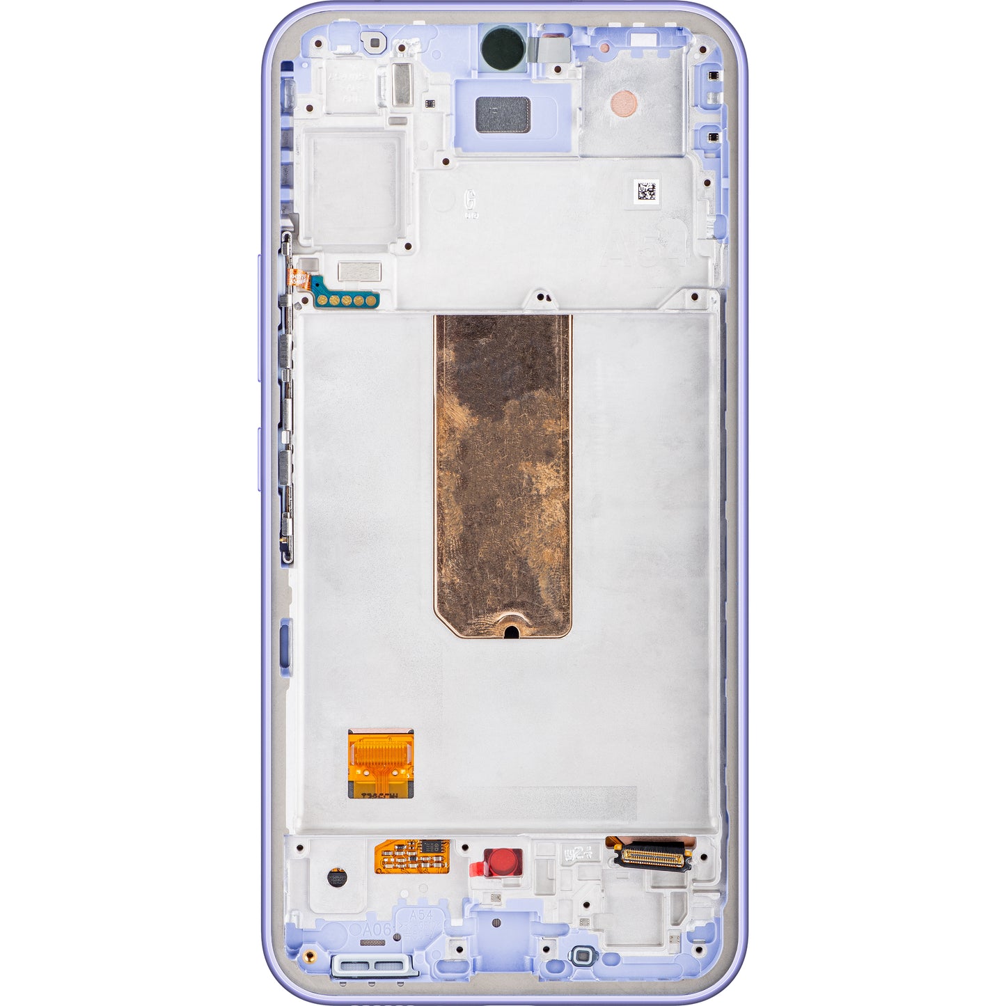 Display mit Touchscreen Samsung Galaxy A54 A546, mit Rahmen, Lila, Service Pack GH82-31231D