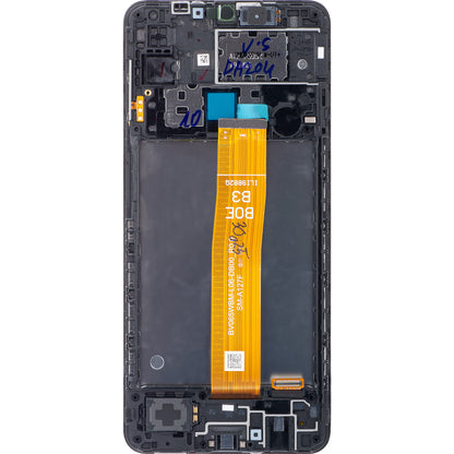 Samsung Galaxy A12 Nacho A127 Touchscreen Display, with Frame, Black, Refurbished GH82-26486A