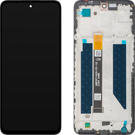 Touchscreen-Display ZTE nubia Neo 2, mit Rahmen, Schwarz, Service Pack 123437401079