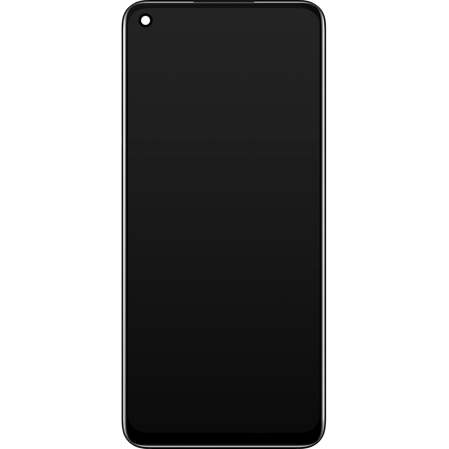 Display mit Touchscreen Oppo A74 5G / A54 5G, mit Rahmen, Schwarz, Service Pack 4906219