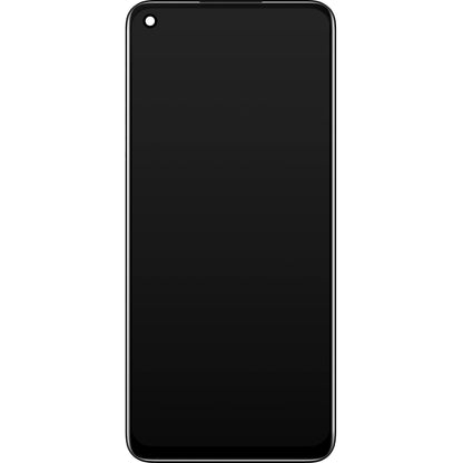 Display mit Touchscreen Oppo A74 5G / A54 5G, mit Rahmen, Schwarz, Service Pack 4906219