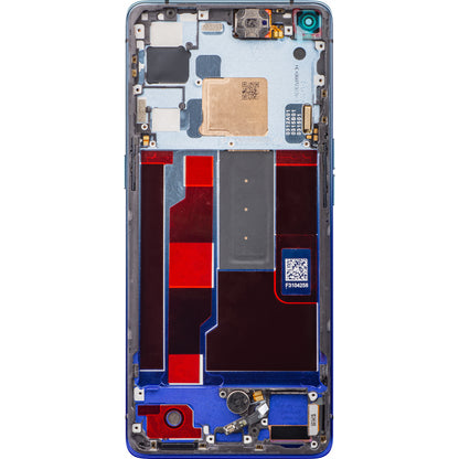 Display mit Touchscreen Oppo Find X2 Neo, mit Rahmen, Blau (Starry Blue), Service Pack 4904018