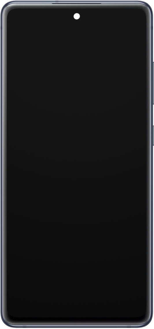 Touchscreen Display Samsung Galaxy S20 FE G780, mit Rahmen, Marineblau, Service Pack GH82-24220A