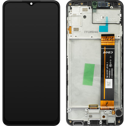 Display mit Touchscreen Samsung Galaxy A23 A235, mit Rahmen, Schwarz, Service Pack GH82-28563A