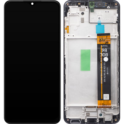 Display mit Touchscreen Samsung Galaxy A23 5G A236, mit Rahmen, Schwarz, Service Pack GH82-29734A