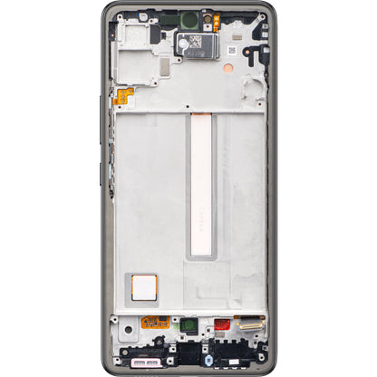 Display mit Touchscreen Samsung Galaxy A53 5G A536, mit Rahmen, Schwarz, Service Pack GH82-28024A