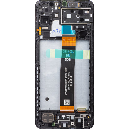 Display mit Touchscreen Samsung Galaxy A13 5G A136, mit Rahmen, Schwarz, Service Pack GH82-29077A