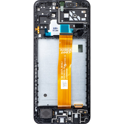 Display mit Touchscreen Samsung Galaxy A04s A047, mit Rahmen, Schwarz, Service Pack GH82-29805A