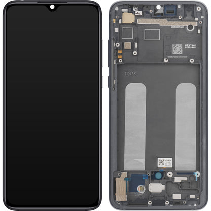 Display mit Touchscreen Xiaomi Mi 9 Lite, mit Rahmen, Grau, Service Pack 560610118033