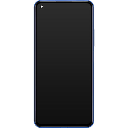 Display mit Touchscreen Xiaomi 11 Lite 5G NE, mit Rahmen, Blau (Bubblegum Blue), Service Pack 5600050K9D00