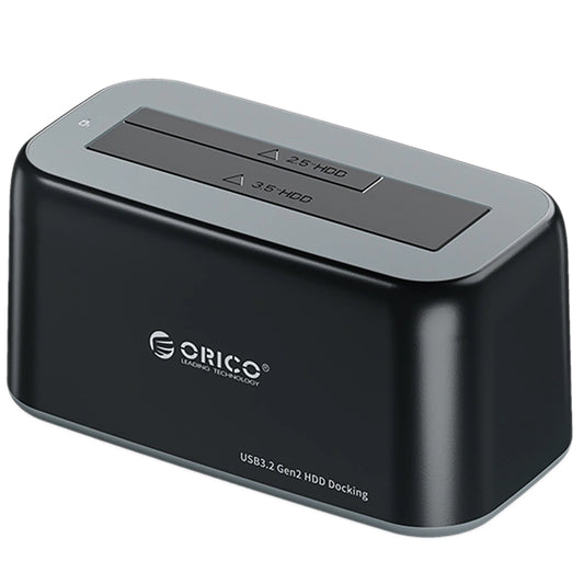 Orico 6819C3 1-Drive Docking Station for HDD / SSD SATA 2.5inch / 3.5inch, Black