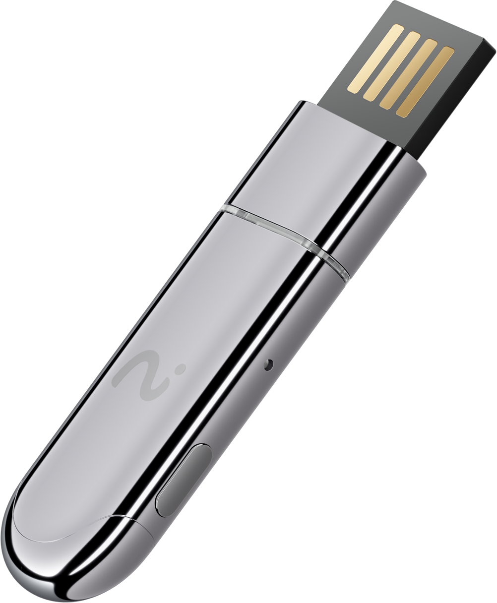 Aufnahme-Dongle / Diktiergerät Viaim NoteKit AI, USB-C / USB-A, Grau