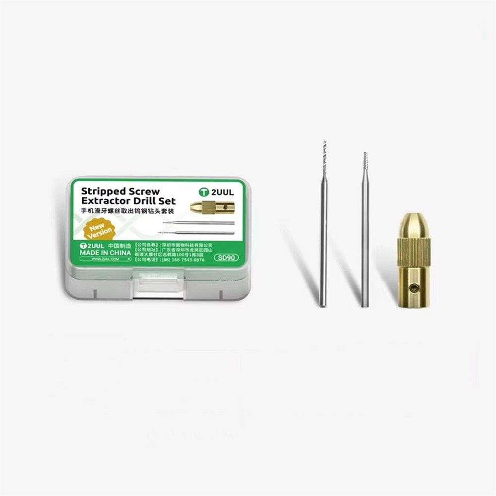 Extractor-Bit 2UUL SD90 zum Herausdrehen abgebrochener Schrauben, 2in1