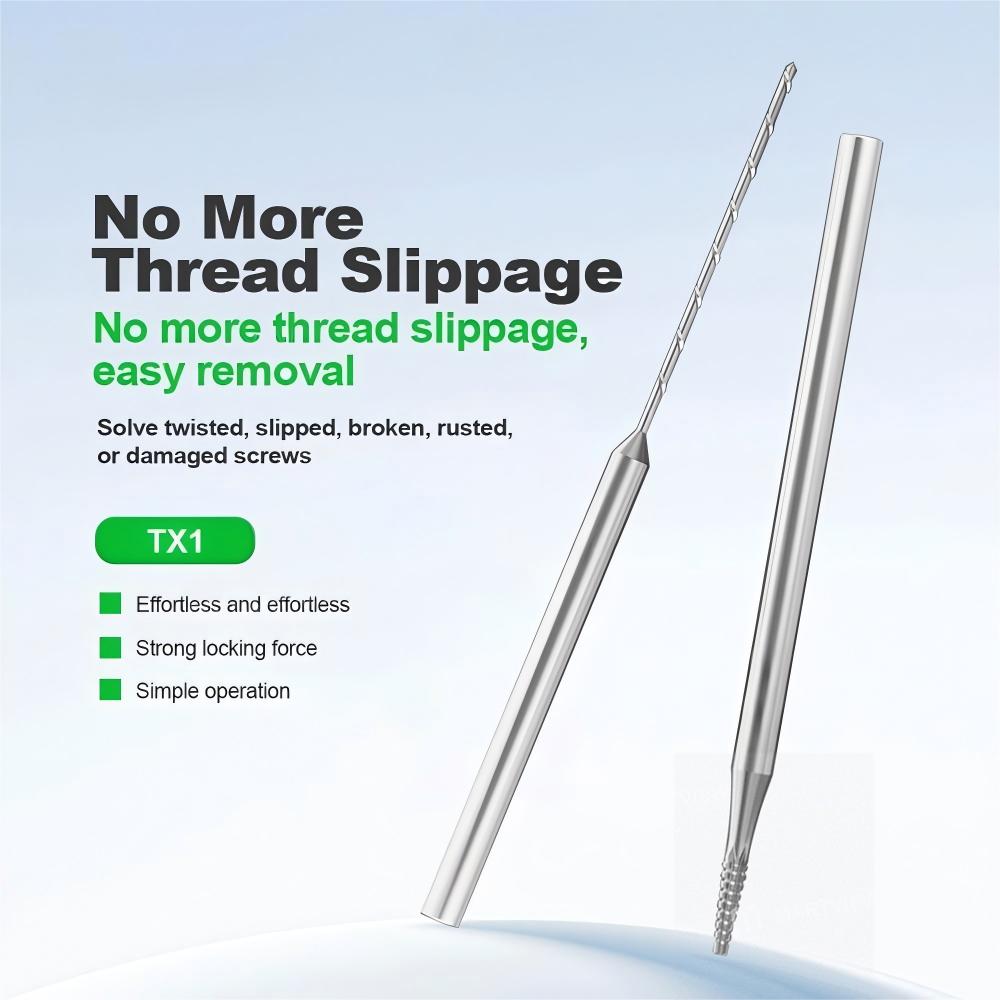 Extractor-Bit Relife TX1 zum Herausdrehen abgebrochener Schrauben, 2in1