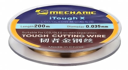Mechanical Molybdenum Wire iTough X, 0.035mm, 200m