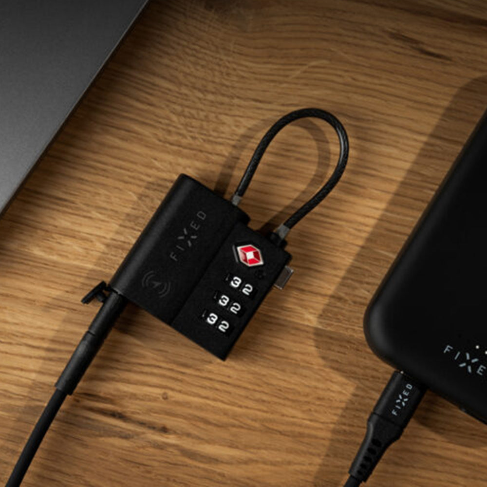 Fixed SmartTag Travel für iOS-Serie, Schwarz