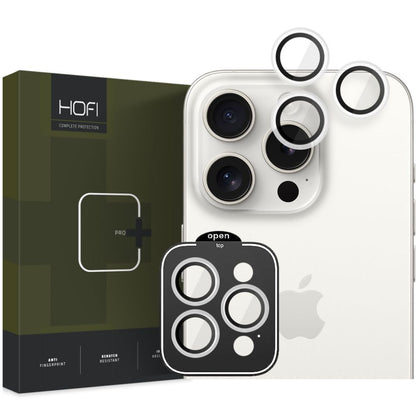 HOFI CamRing PRO+ Rückkamera-Schutzfolie für Apple iPhone 15 Pro Max / 15 Pro, sicheres Glas