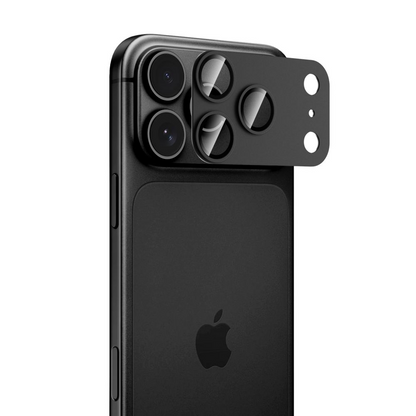 Schutzfolie für die Rückkamera Tech-Protect CamFull Fit+ für Apple iPhone 18 Pro Max, gehärtetes Glas, schwarz