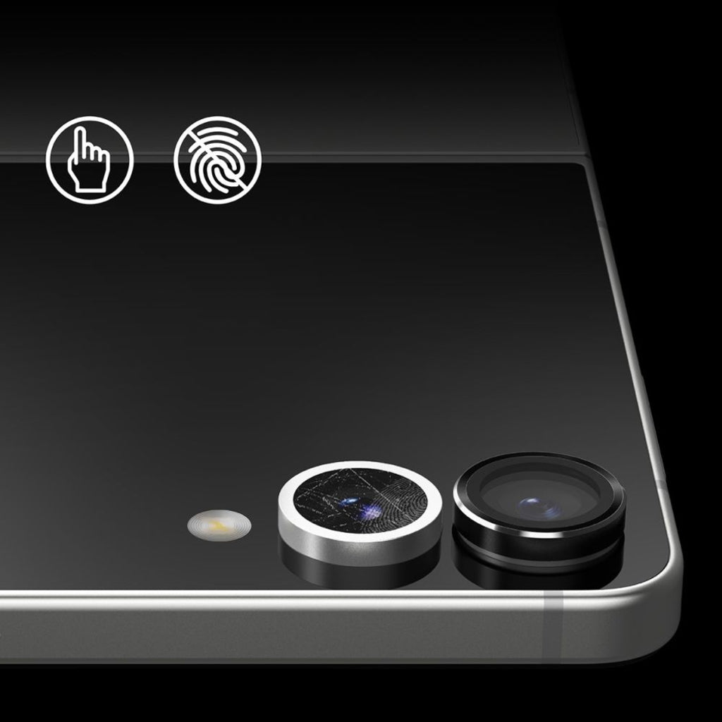 Schutzfolie Ringke Rückkamera für Samsung Galaxy Z Flip7 F766, Gehärtetes Glas, Set 2 Stück, Schwarz